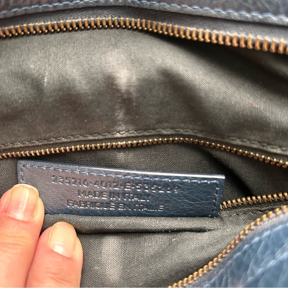 Balenciaga Classic Velo Blue Cross Body - Picture 8 of 12